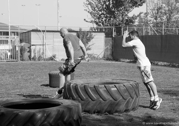 2themaxmmafitness outdoor strength training, Fedor and Jaoud