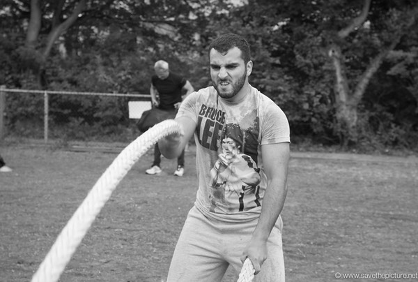 2themaxmmafitness outdoor strength training, Jaouad Ikan rope swinging
