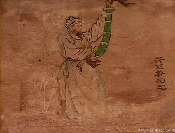 China Shaolin Dharma hall paintings 18