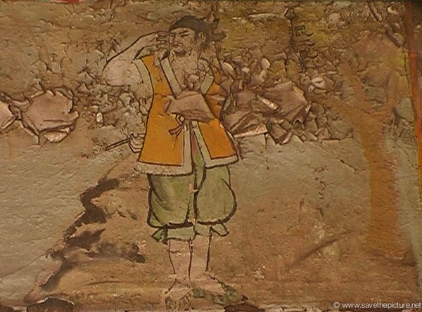 China Shaolin Dharma hall paintings 24