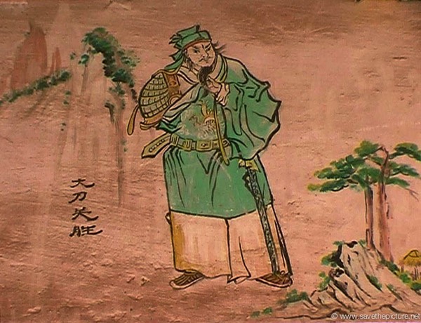China Shaolin Dharma hall paintings 3