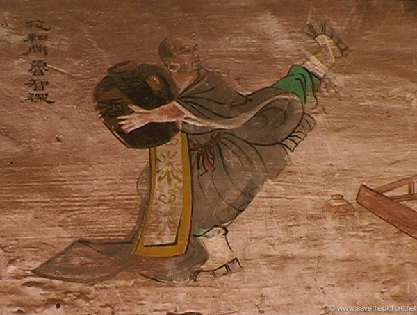 China Shaolin Dharma hall paintings 12