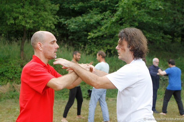 Jochem and Lucian Taikiken soft defence training