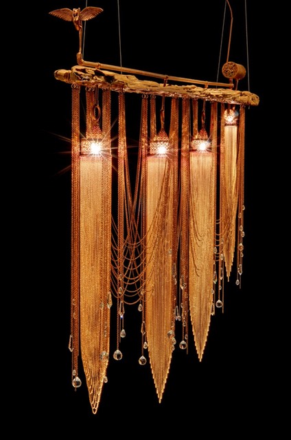 Lifestyle, Robert Nollet, sensual light objects, Copper Lamp 12