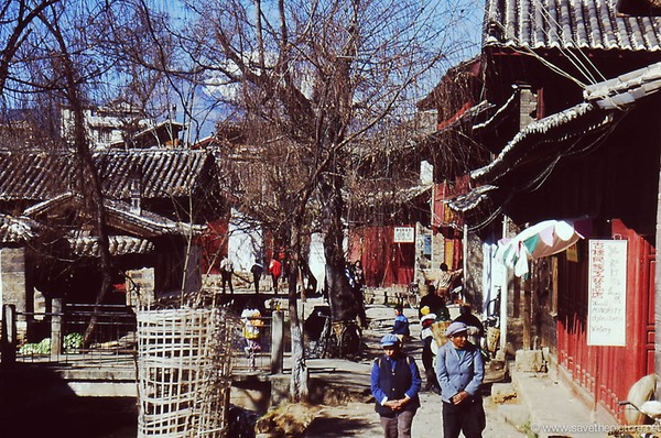 Lijiang ancient city at the silk route